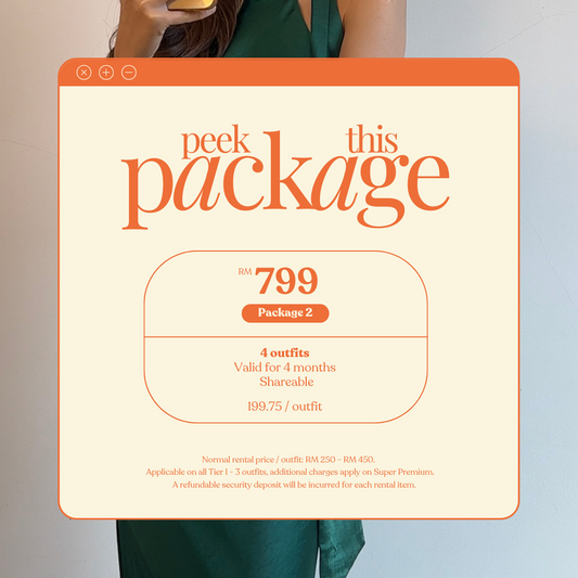 Package 2 | Peek this Package (4 outfits)